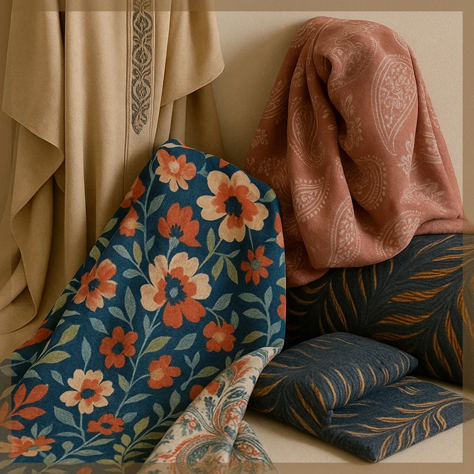 Fashion textile print design by Azooni Prints